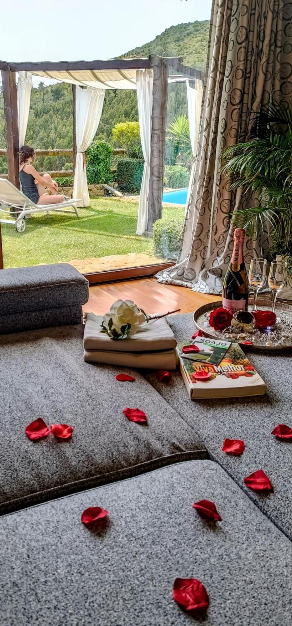 Love Story - Lareira & Sauna - Piscina อาร์กอสเดวัลเดเวซ ภายนอก รูปภาพ